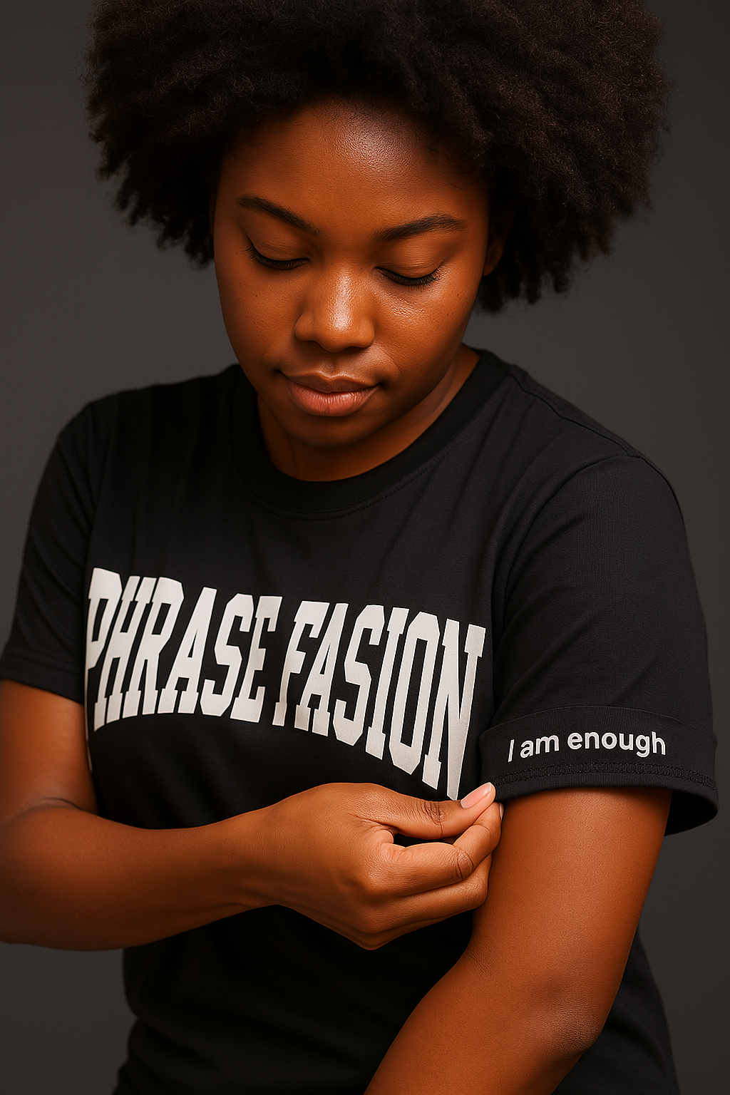 The Hidden Phrase Tee – Surprise Affirmation Drop