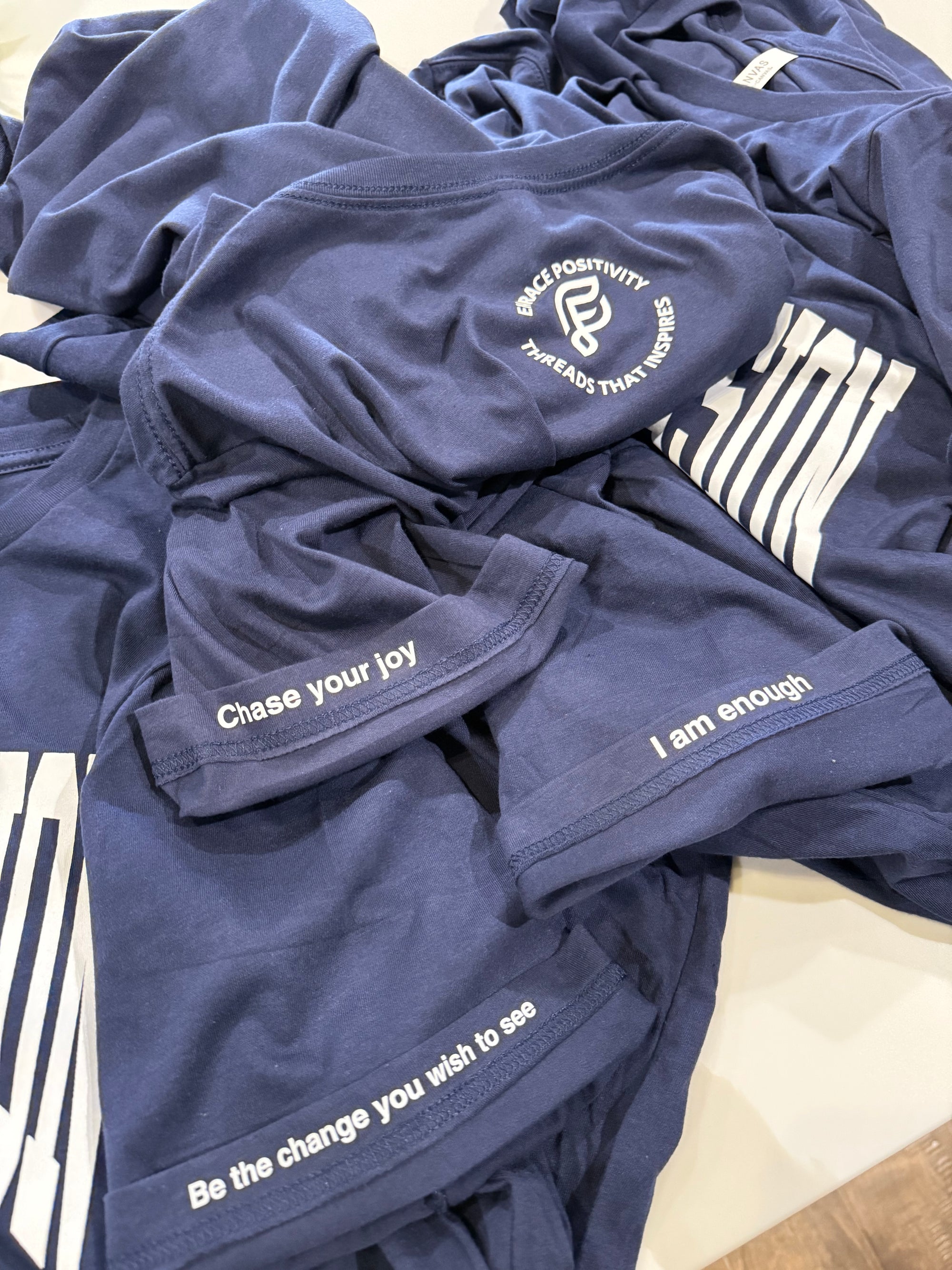 The Hidden Phrase Tee – Surprise Affirmation Drop